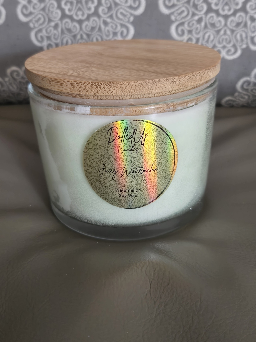 Soy Candle- Juicy Watermelon Scent